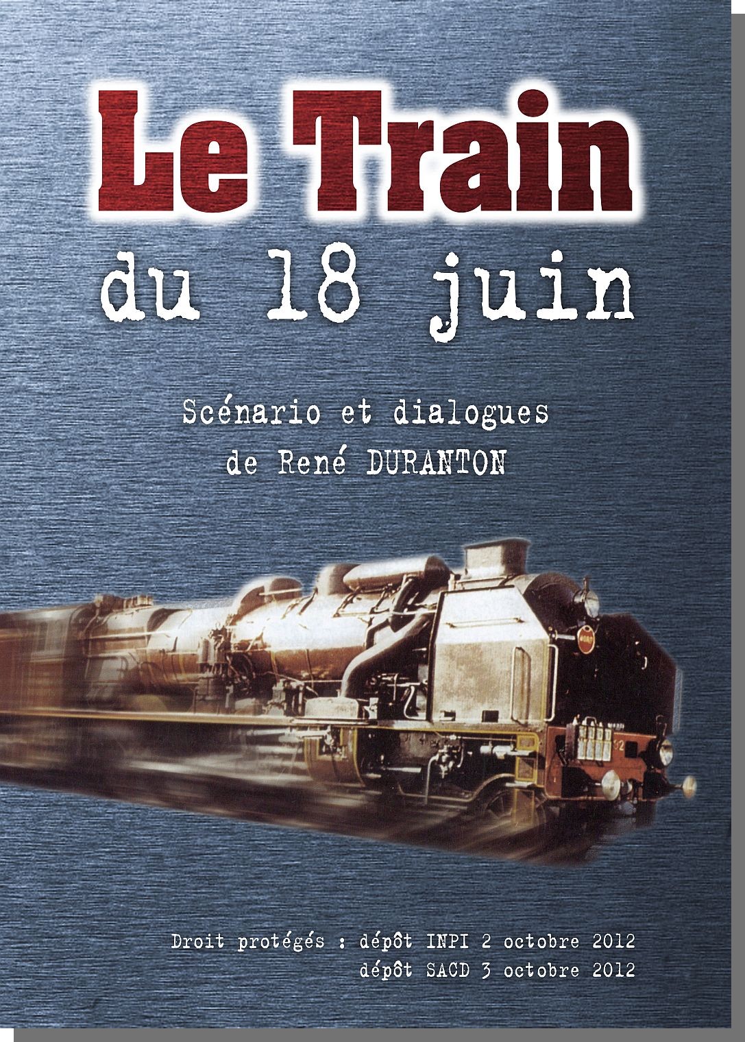 Affiche Le train du 18 juin